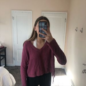 Garage V-neck Sweater